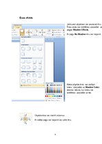 Summaries, Notes 'Objekta noformēšana Microsoft Word 2007', 9.