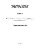 Research Papers 'Ukraiņu minoritāte Polijā', 1.