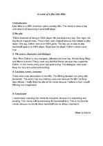 Summaries, Notes 'A Review of a Film "Like Mike"', 1.