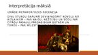 Presentations 'Horācijs "Odas", Ovīdijs "Metamorfozes"', 15.