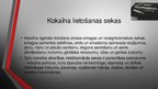 Presentations 'Narkotiskā viela - kokaīns', 11.