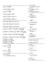 Summaries, Notes '90 тригонометрических формул', 2.