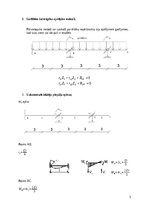 Summaries, Notes 'Nepārtraukas sijas aprēķins ar pārvietojuma metodi', 3.