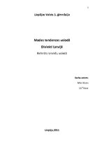 Research Papers 'Modes tendences valodā. Dialekti Latvijā', 1.