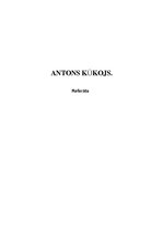 Research Papers 'Antons Kūkojs', 1.