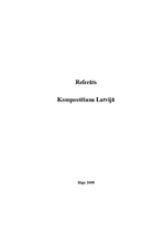 Research Papers 'Kompostēšana Latvijā', 1.