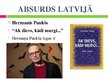 Presentations 'Absurda literatūra', 15.