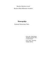 Research Papers 'Homeopātija', 1.