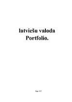 Research Papers 'Portfolio', 1.