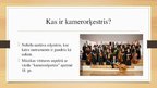 Presentations 'Kamerorķestris', 2.