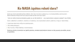 Presentations 'NASA izpētes roboti', 6.