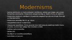 Presentations 'Modernisms literatūrā', 2.