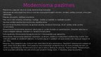 Presentations 'Modernisms literatūrā', 4.