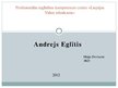 Presentations 'Andrejs Eglītis - biogrāfija', 1.