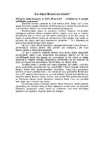 Summaries, Notes '"Monas Lizas"noslēpums', 4.