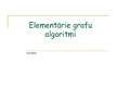 Presentations 'Elementārie grafu algoritmi', 1.
