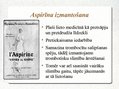 Presentations 'Aspirīns', 6.