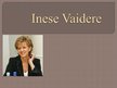 Presentations 'Inese Vaidere', 1.