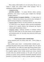 Essays 'Politiskās partijas. Politisko partiju attīstība Latvijā ', 2.