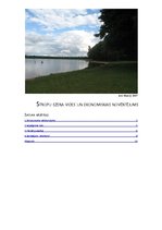 Research Papers 'Stropu ezera vides un ekonomiskais novērtējums', 1.