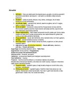 Summaries, Notes 'Farmakognozija - Atracēni, Fenoli, Sirds glikozīdi', 1.