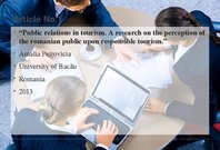 Research Papers 'Public Relations in Tourism Marketing', 14.