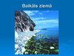Presentations 'Baikāla ezers', 12.