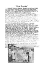 Essays 'Filma "Šķērsiela"', 1.