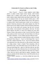 Essays 'Kvīnkvatriji un Minervas kults Ovīdija interpretācijā', 1.