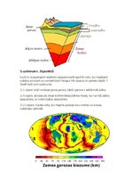 Summaries, Notes 'Litosfēras pārbaudes darbs ğeogrāfijā', 4.