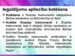 Presentations 'Ieguldījumu fondi Latvijā un ieguldījumu apliecību kotēšana', 9.