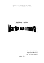 Research Papers 'Marija Naumova', 1.