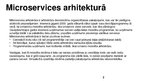 Presentations 'Microservices', 2.