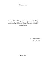 Research Papers 'Hercoga Jēkaba laika panākumi - gudra un tālredzīga ekonomiskā politika vai trūc', 1.