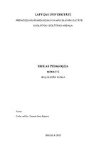 Research Papers 'Iekļaujošā skola', 1.