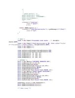 Samples 'Programmēšanas valodas "Java" izmantošana datu bāzes serverī', 17.