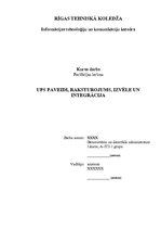 Research Papers 'UPS paveidi, raksturojums, izvēle un integrācija', 1.