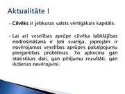 Presentations 'Fizioterapeitu profesionālās darbības aspekti un pacientu vērtējums par fizioter', 2.