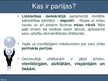 Presentations 'Politisko partiju sistēma Latvijā, to dibināšanas kartība', 2.