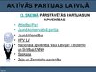 Presentations 'Politisko partiju sistēma Latvijā, to dibināšanas kartība', 13.