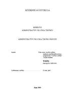 Research Papers 'Administratīvā procesa tiesību principi', 1.