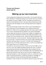 Essays 'Making up Our Own Business', 1.